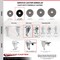 Service Caster 3.5 Inch Phenolic Swivel 1/2 Inch Threaded Stem Caster Set with Total Lock Brake SCC-TSTTL20S3514-PHR-121315-4 - alternate 5